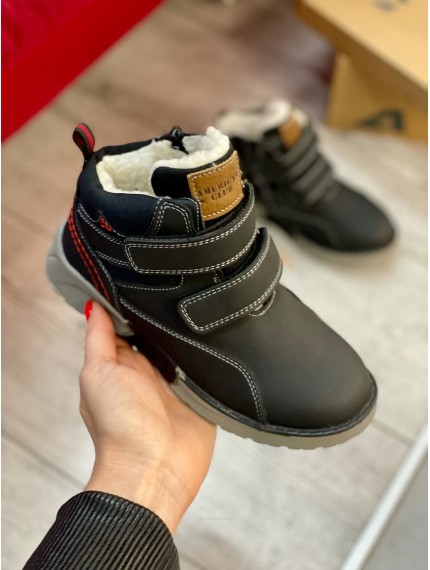 ДИТЯЧІ ЧЕРЕВИКИ AMERICAN CLUB BLACK NOVEMBER